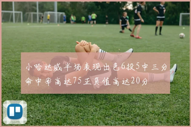 小哈达威半场表现出色6投5中三分命中率高达75正负值高达20分
